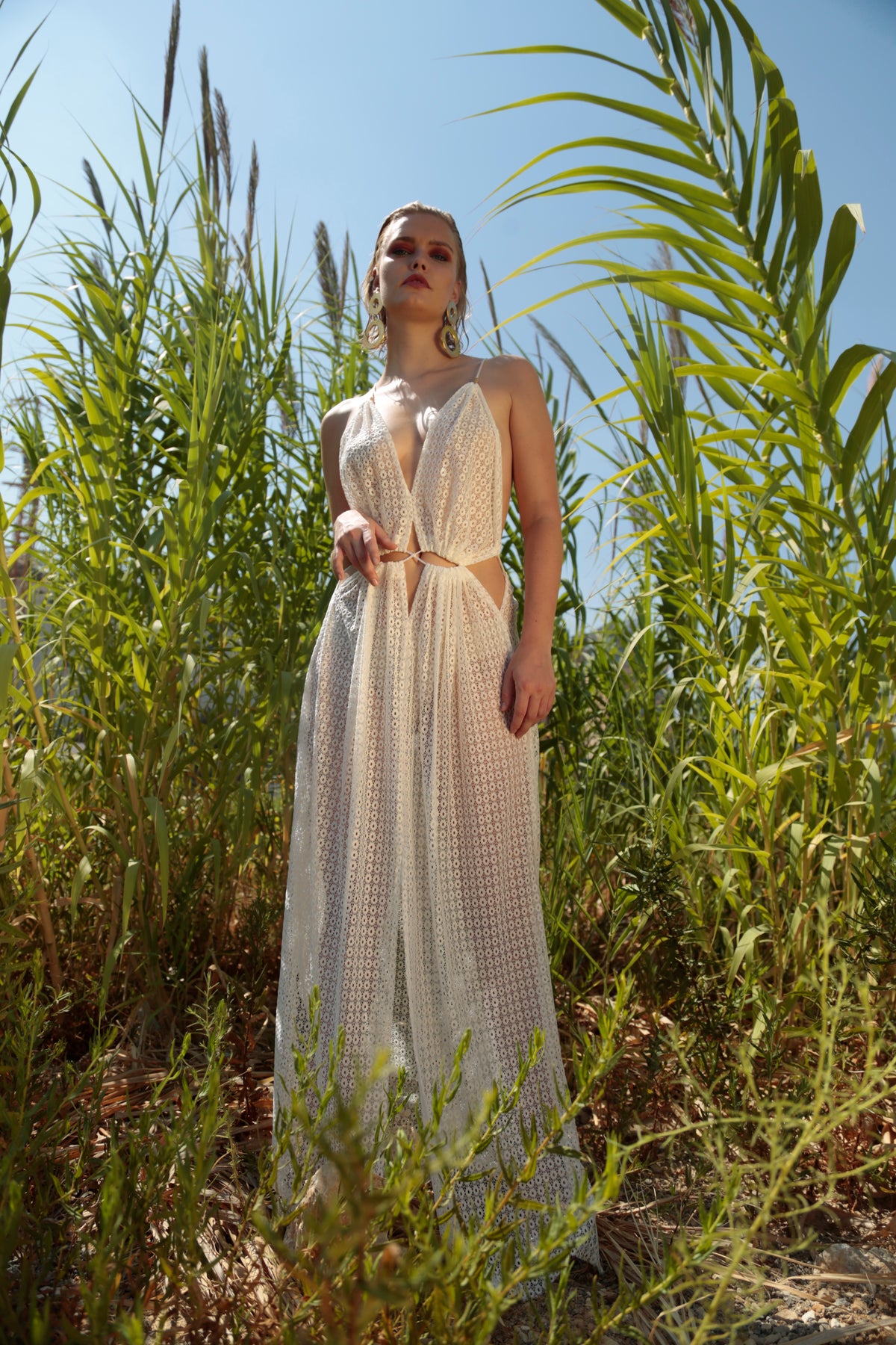 Lily Open Keyhole Dress